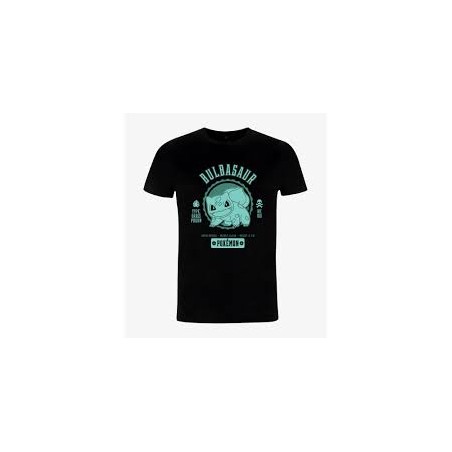 Heroes Inc. - Maglietta T-shirt Pokemon Collegiate Bulbasaur Taglia L