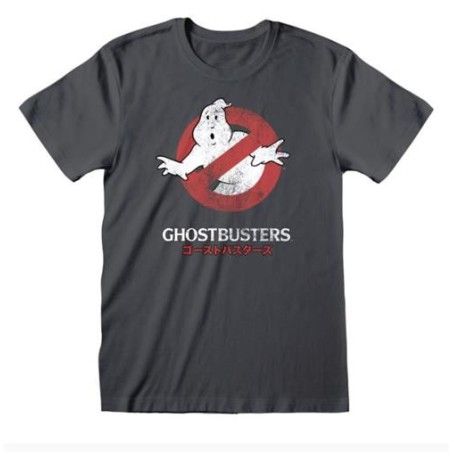 Heroes Inc. - Maglietta T-shirt Ghostbusters - Japanese Logo Taglia XXL