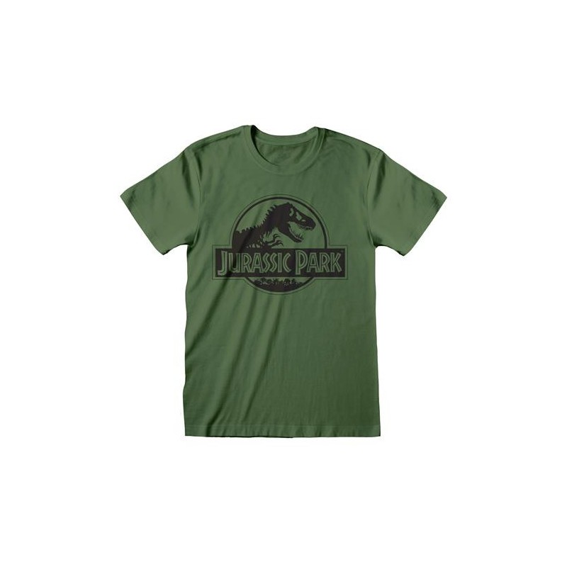 Heroes Inc. - Maglietta T-shirt Jurassic Park Mono Logo Taglia 2XL