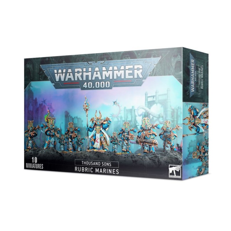 GAMES WORKSHOP - WARHAMMER 40.000 - RUBRIC MARINES