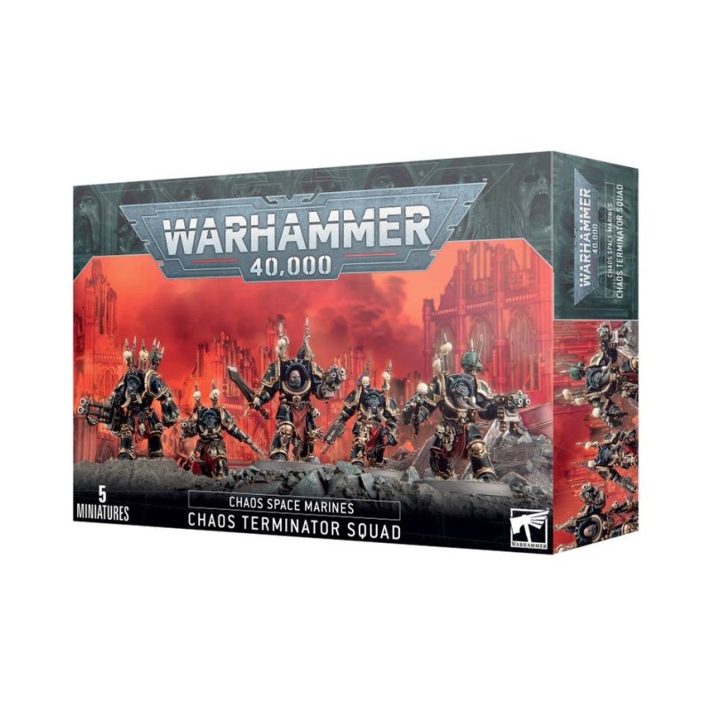 GAMES WORKSHOP - WARHAMMER 40.000 - SQUADRA TERMINATOR DEL CAOS