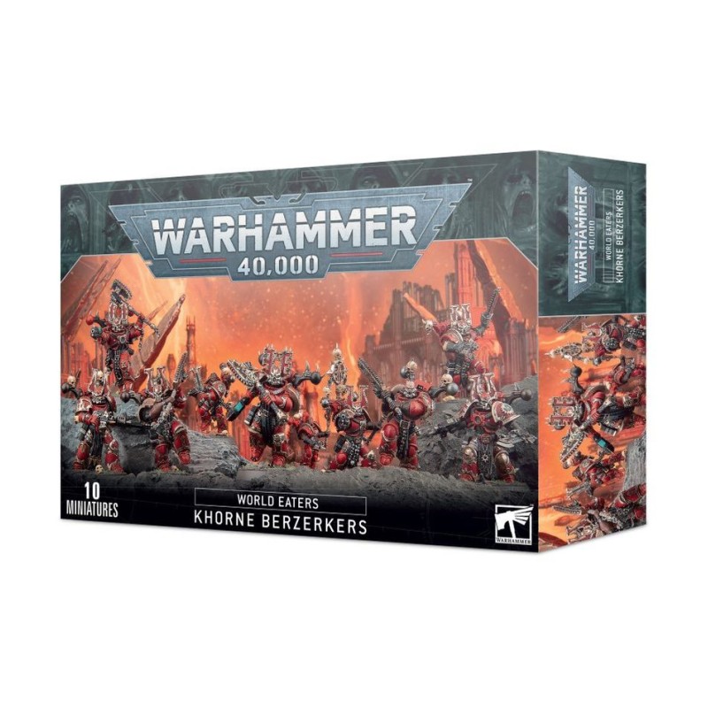 GAMES WORKSHOP - WARHAMMER 40.000 - BERZERKER DI KHORNE