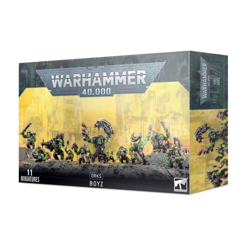 GAMES WORKSHOP - WARHAMMER 40.000 - ORK BOYZ