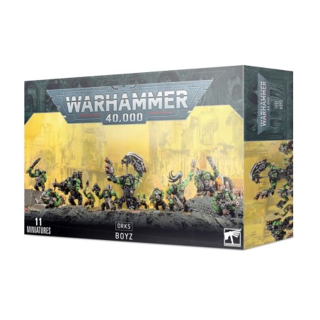 GAMES WORKSHOP - WARHAMMER 40.000 - ORK BOYZ