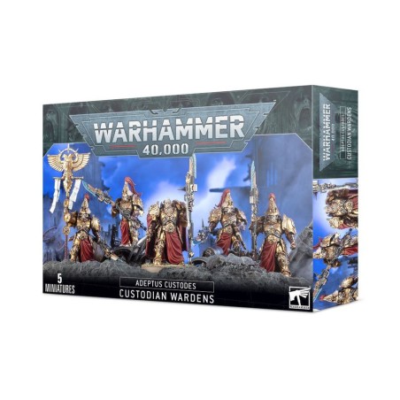 GAMES WORKSHOP - WARHAMMER 40.000 - CUSTODIAN WARDENS VEXILUS PRAETOR