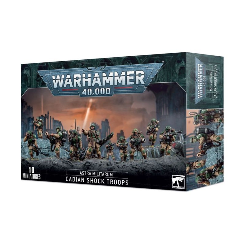 GAMES WORKSHOP - WARHAMMER 40.000 - TRUPPE D'ASSALTO CADIANE