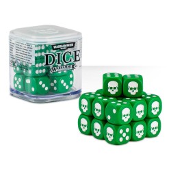 GAMES WORKSHOP - WARHAMMER - CUBO DEI DADI - VERDE