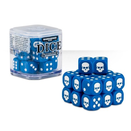 GAMES WORKSHOP - WARHAMMER - CUBO DEI DADI - BLU