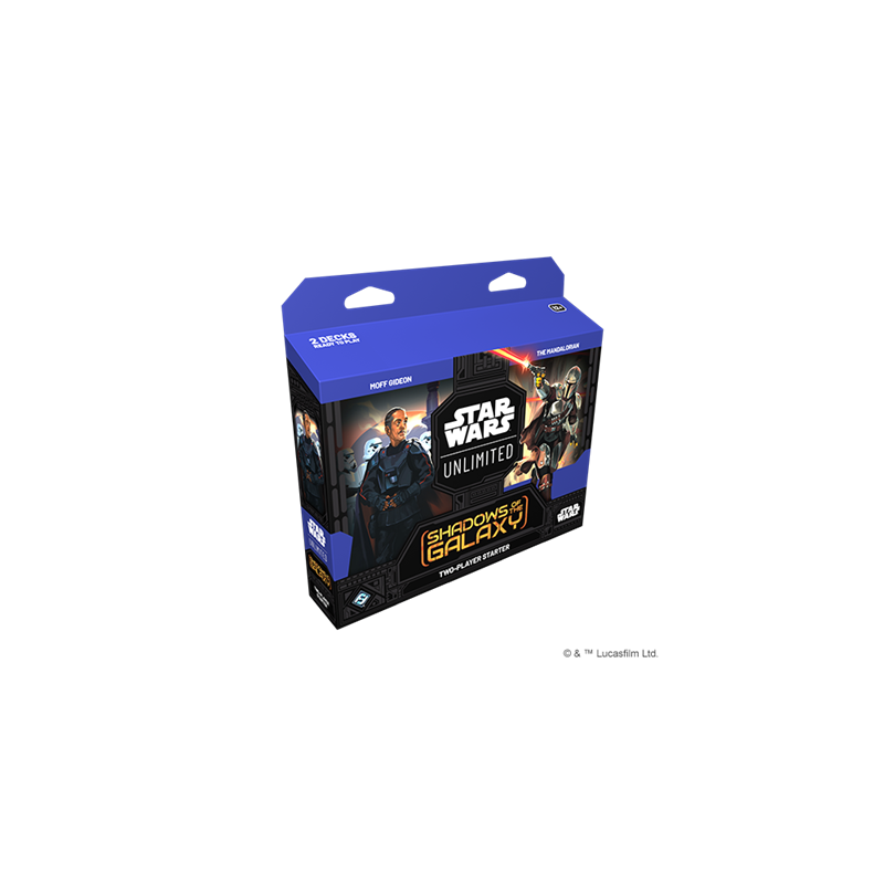 STAR WARS UNLIMITED - SHADOWS OF THE GALAXY: STARTER SET EN