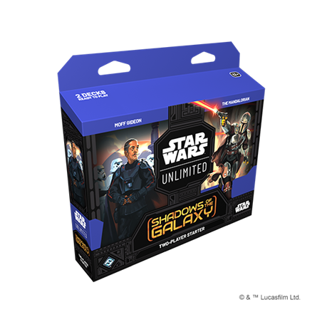 STAR WARS UNLIMITED - SHADOWS OF THE GALAXY: STARTER SET EN