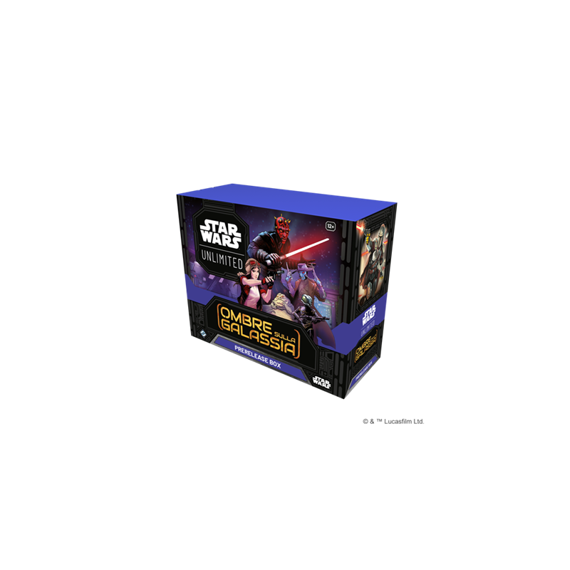 STAR WARS UNLIMITED - OMBRE SULLA GALASSIA: PRERELEASE BOX IT