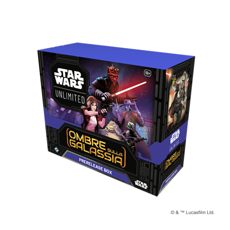 STAR WARS UNLIMITED - OMBRE SULLA GALASSIA: PRERELEASE BOX IT