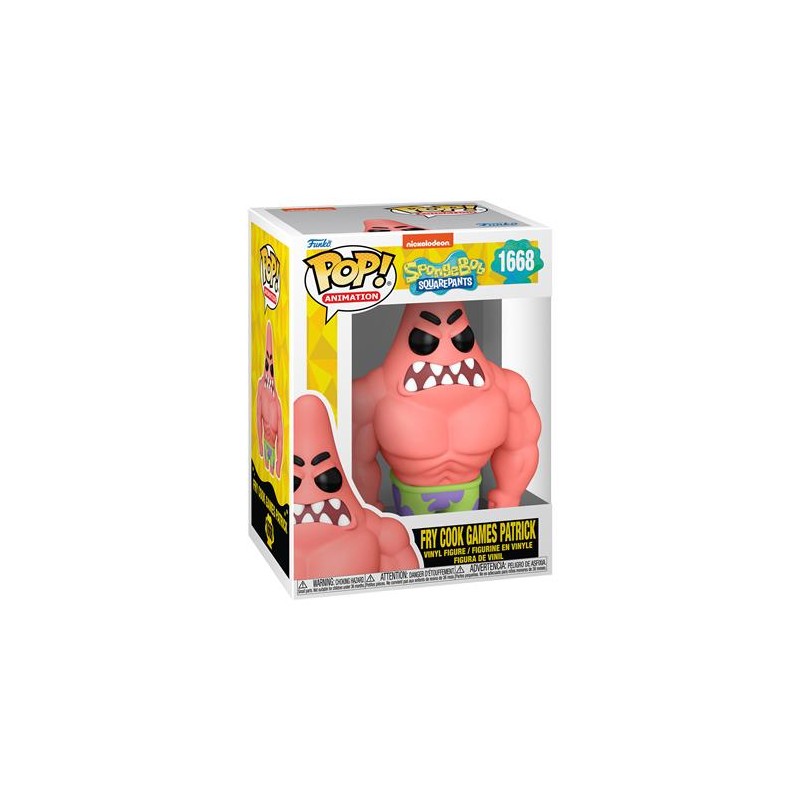 Pop Animation Spongebob: 25th Anniversary - Patrick with Muscles 1668