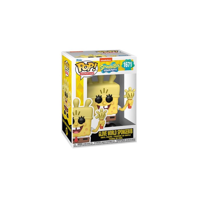 Pop Animation Spongebob: 25th Anniversary - Spongebob with Glove Light 1671