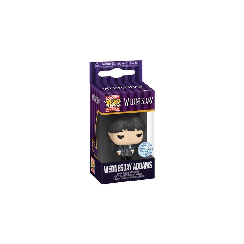 Pop Keychain - Wednesday - Mercoledì Addams