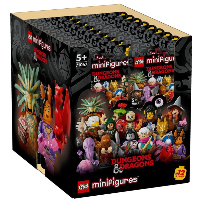 Lego 71047 - Minifigure Dungeons & Dragon - BOX 36 minifigure