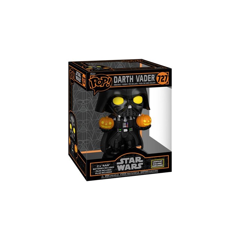 Pop Super Sfx Star Wars Darth Vader 727 with light