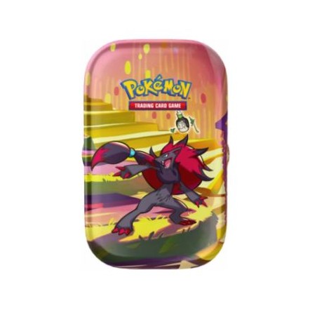 POKEMON - SCARLATTO E VIOLETTO - SEGRETO FIABESCO - ZOROARK - 1 MINI TIN DA COLLEZIONE (ITA)