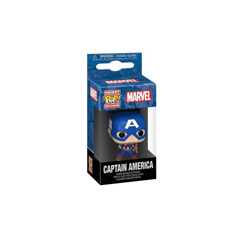 Pop Marvel: New Classic - Keychain - Captain America