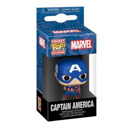 Pop Marvel: New Classic - Keychain - Captain America