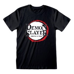 Heroes Inc. - Maglietta T-shirt Demon Slayer Logo Taglia L