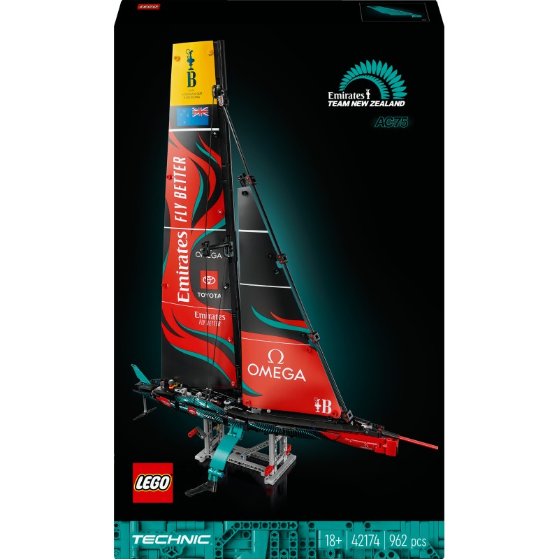 Emirates Team New Zealand AC75 Yacht