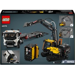 LEGO Technic 42175 Autocarro Volvo FMX ed Escavatore elettrico EC230