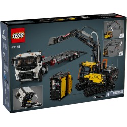 LEGO Technic 42175 Autocarro Volvo FMX ed Escavatore elettrico EC230