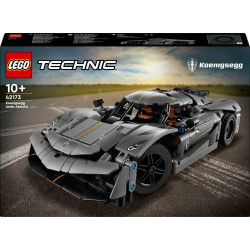 LEGO Technic 42173 Hypercar Koenigsegg Jesko Absolut grigia