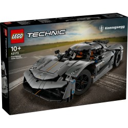 LEGO Technic 42173 Hypercar Koenigsegg Jesko Absolut grigia