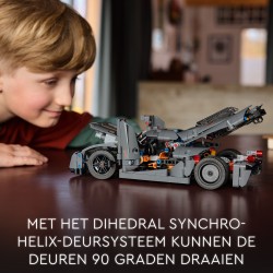 LEGO Technic 42173 Hypercar Koenigsegg Jesko Absolut grigia