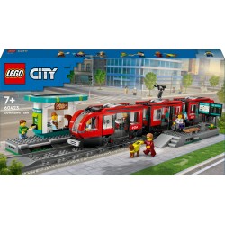 LEGO City 60423 Tram e fermata del tram