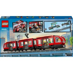 LEGO City 60423 Tram e fermata del tram