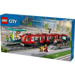 LEGO City 60423 Tram e fermata del tram