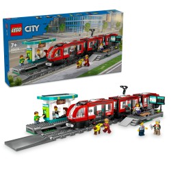 LEGO City 60423 Tram e fermata del tram