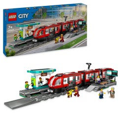 LEGO City 60423 Tram e fermata del tram