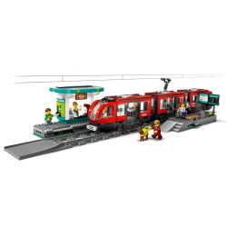 LEGO City 60423 Tram e fermata del tram