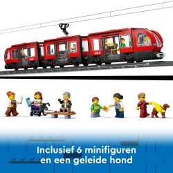 LEGO City 60423 Tram e fermata del tram