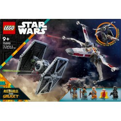 LEGO Star Wars 75393 Mash-up TIE Fighter e X-Wing