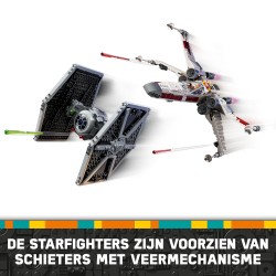 LEGO Star Wars 75393 Mash-up TIE Fighter e X-Wing