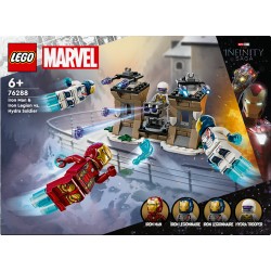 LEGO Marvel 76288 Iron Man e Legione di ferro vs. Soldato Hydra