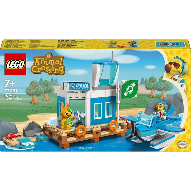 LEGO Animal Crossing 77051  In volo con la Dodo Airlines