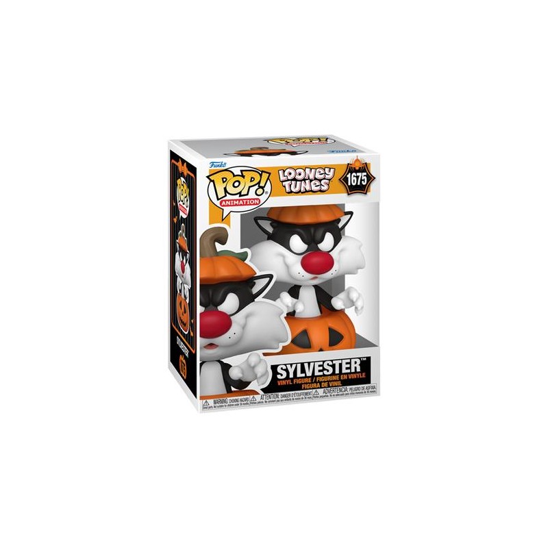 Pop Animation Warner Bros: Looney Tunes Sylvester W/ Pumpkin 1675