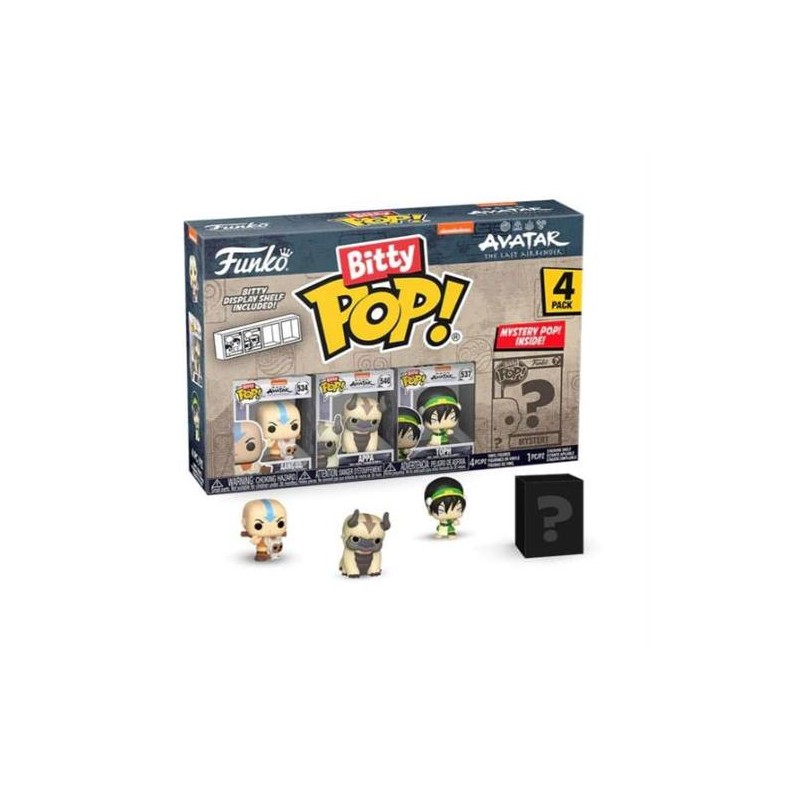 Bitty Pop - Avatar - AANG 4 pack