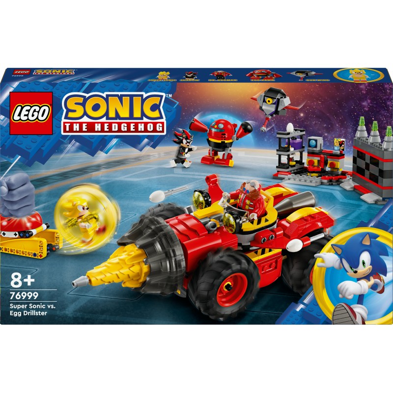 LEGO Sonic 76999 Super Sonic vs. Egg Drillster