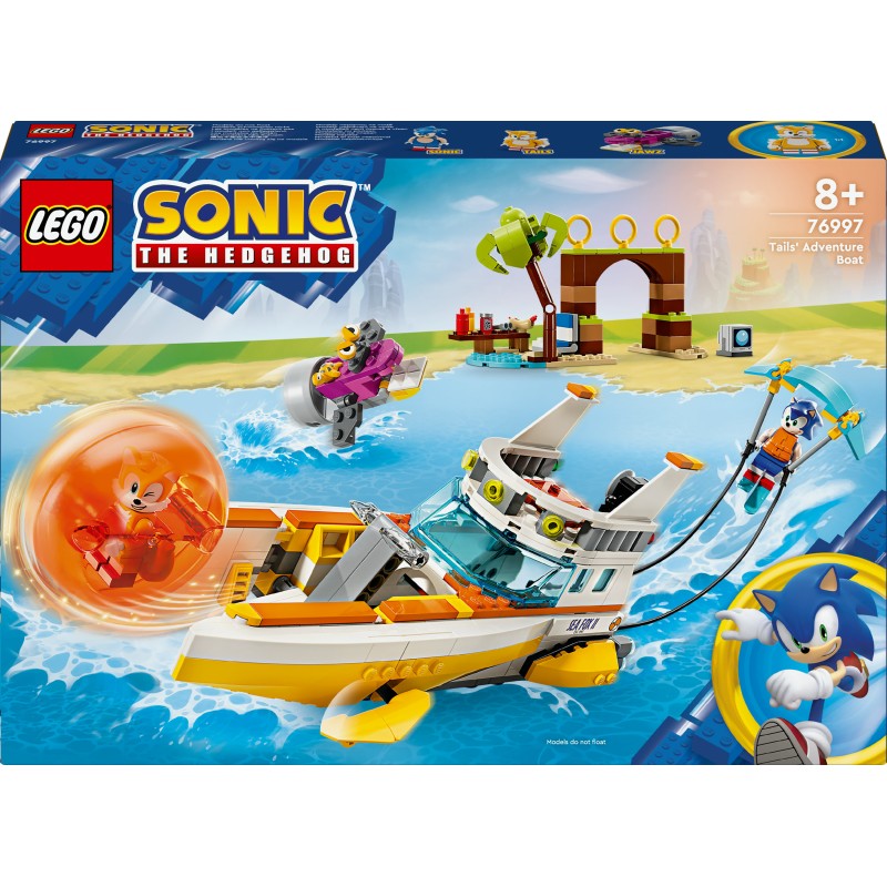 LEGO Sonic 76997 L’aeroscafo delle avventure di Tails