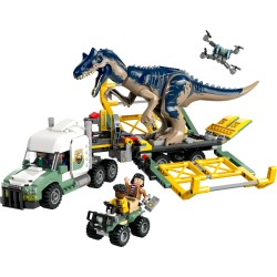 Missions dinosaures : le camion de transport de l’allosaure