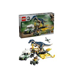 LEGO Jurassic World 76966 Missione dinosauro: camion di trasporto dell’allosauro