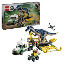 LEGO Jurassic World 76966 Missione dinosauro: camion di trasporto dell’allosauro