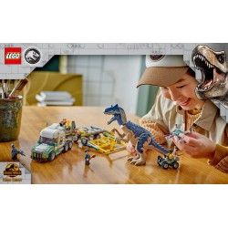 LEGO Jurassic World 76966 Missione dinosauro: camion di trasporto dell’allosauro